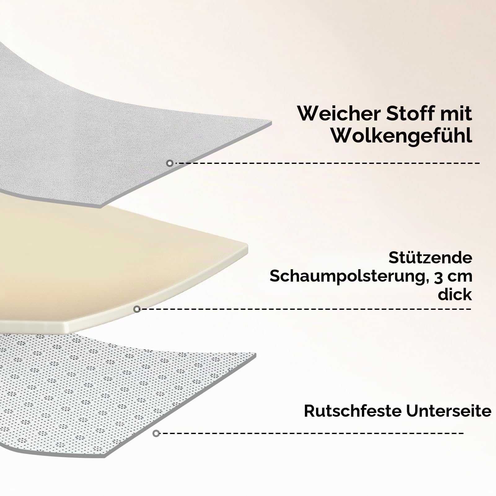 LZDMY Große Spielmatte Baby Spieldecke, 200x150x3cm Dicke Krabbelmatte, Spielteppich mit Rutschfester Unterseite & Weicher Kurzflor - Teppich für Kinderzimmer Wohnzimmer, Geschenk Geburtstag Ostern