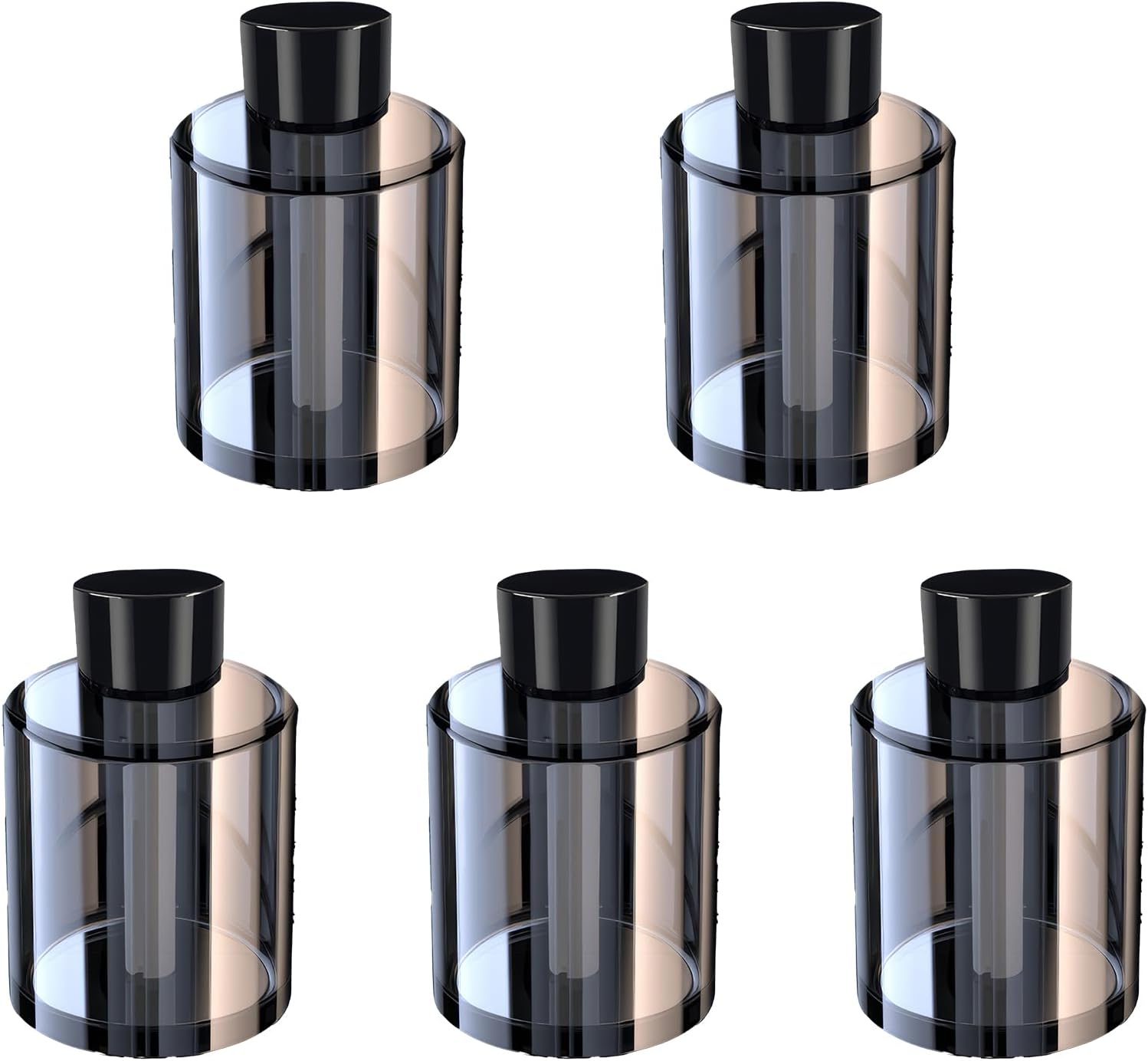 Smart AI Robot Car Aromatherapy Diffuser, Automatic Air Freshener Spray, 5PCS Replenishing Fluid