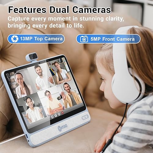 Miniatura 7 de Contixo Tablet A3 Pro Kids  80 Disney E-Book FHD 15.6", 256GB, 8GB RAM, Octa-Core 2.0GHz CPU Android Tablets, 13MP frontal  5MP cámara de video