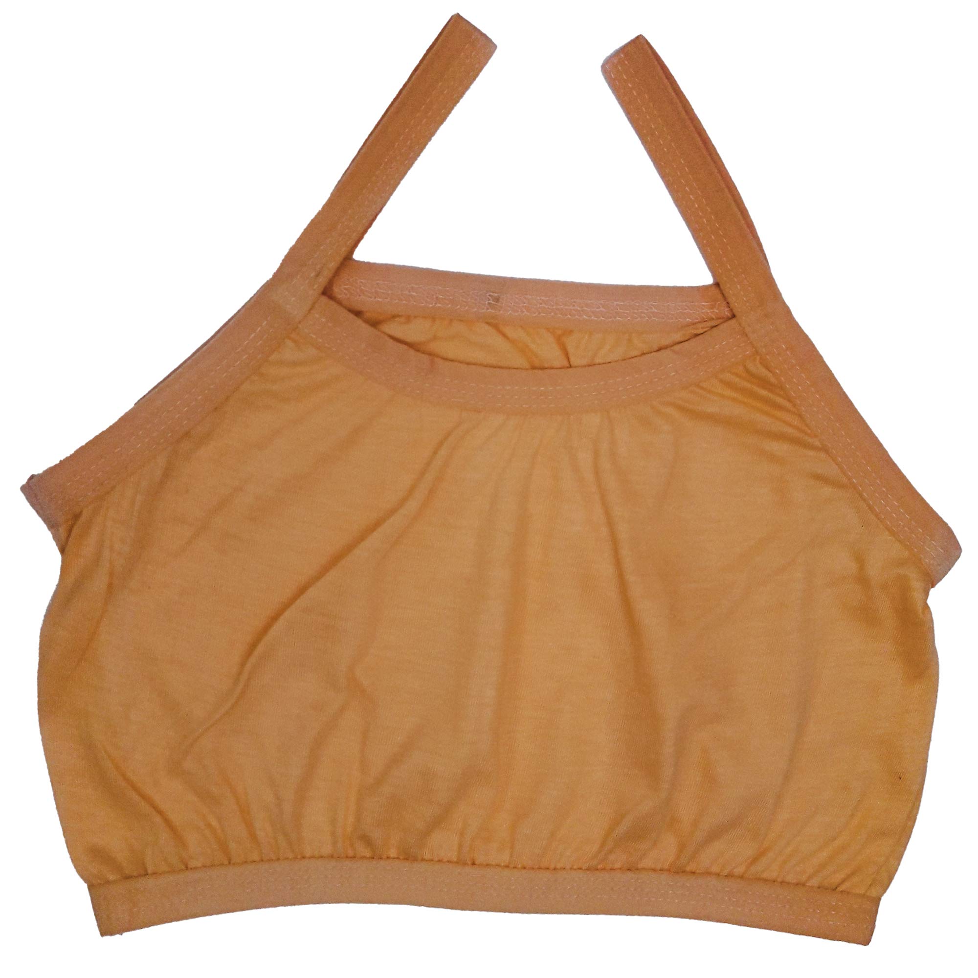 Khwahish Cotton Multi-Coloured Half Slip & Camisole for Girls. Combo Pack of 6 Pieces (Size 8-9 Years) 1