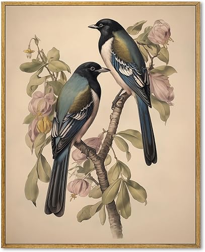 Miniatura 48 de Lienzo de paisaje de granja, arte de pared retro de paisaje natural, marco de bosque, pósteres de campo vintage, pintura de bosque verde, cuadros de