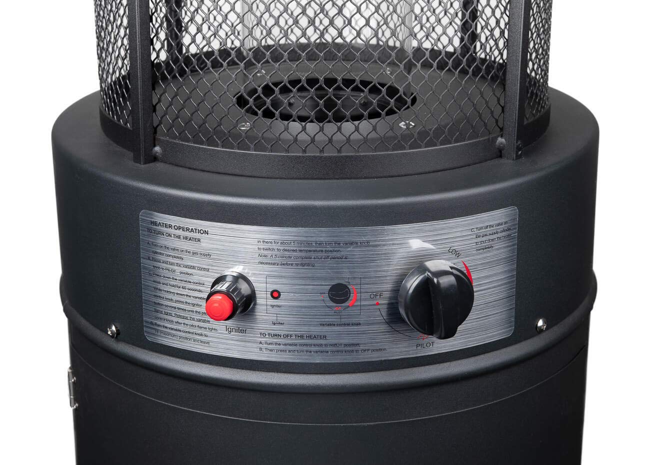 Eurom Flammenheizer Round 11000 Watt Reichweite 60-75 m²