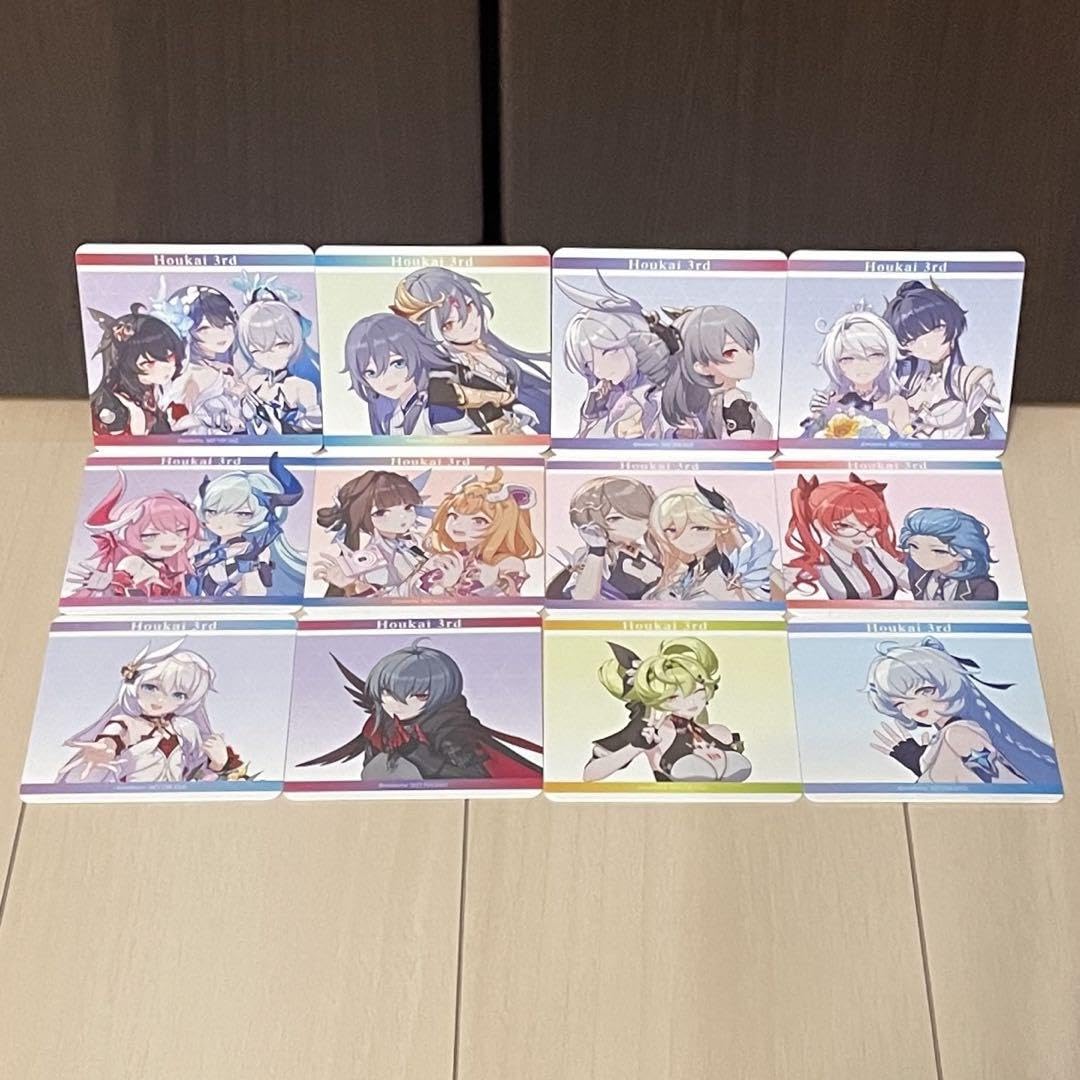 GIGO限定 崩壊3rd コースター フルセット Amazon.co.jp: GIGO限定 崩壊3rd コースター フルセット