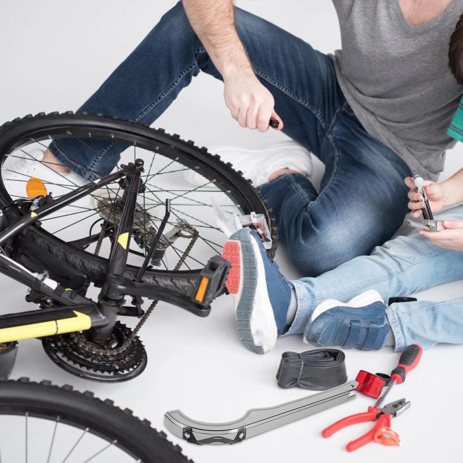 Kettenschutz Fahrrad 2PCS Kettenabdeckung Kunststoff Fahrradzubehör Universalteile Öldicht Effizienz Einfache Installation Straßen-Mountainbikes