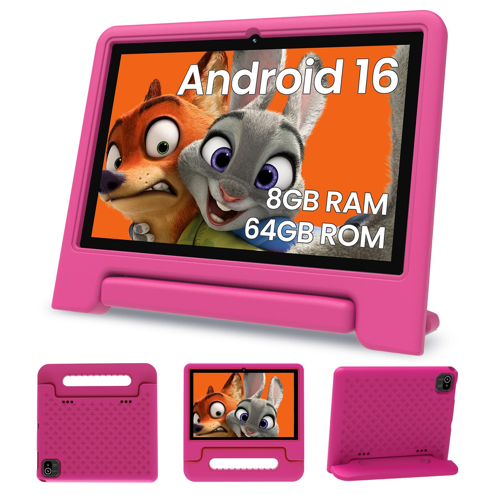 Amazon.com : ApoloSignage 2026 Android 16 Kids Tablet, 10 Inch HD