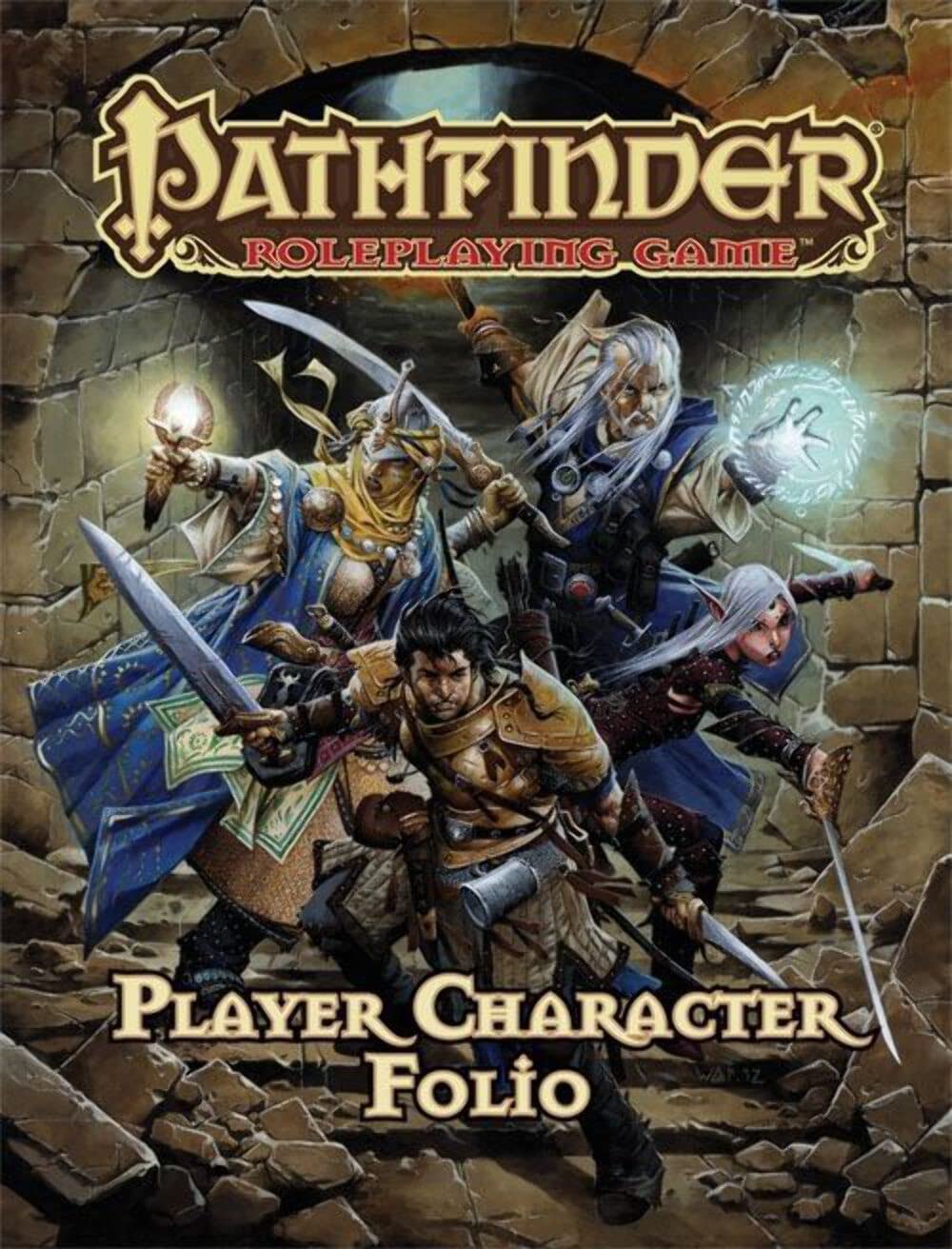 Pathfinder Roleplaying Game Player Character Folio Paperback – August 14, 2012