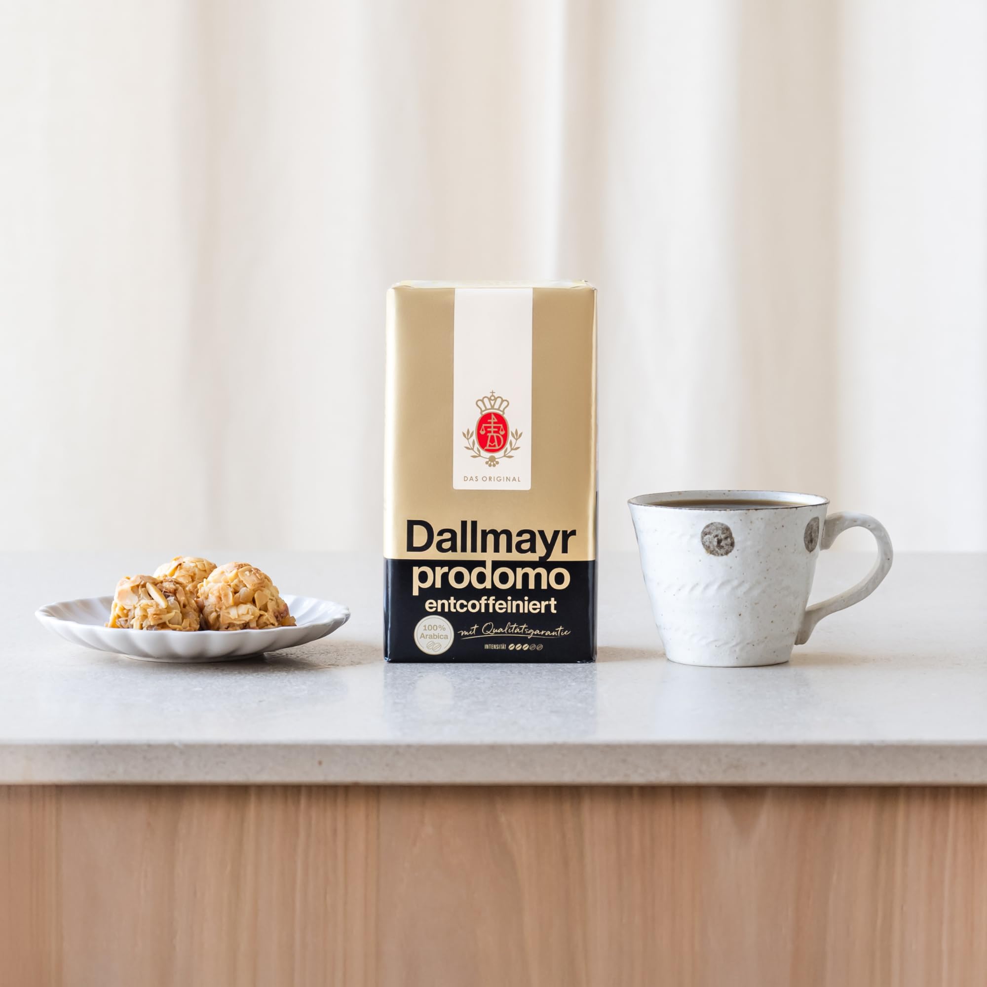 Dallmayr prodomo entcoffeiniert gemahlen, 500 g : Amazon.de