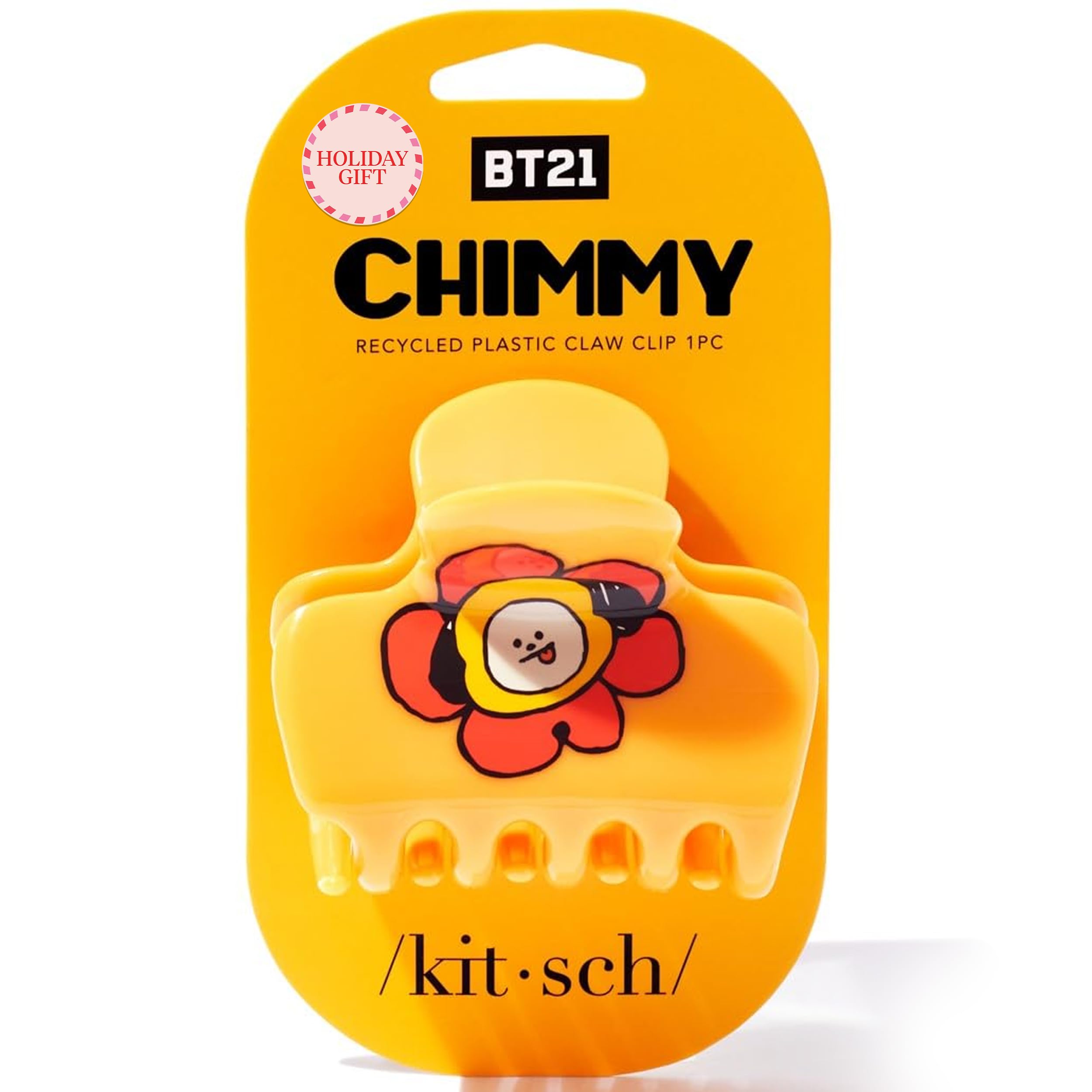 Kitsch BT21 x Recycled Plastic Puffy Claw Clip 1pc - Chimmy