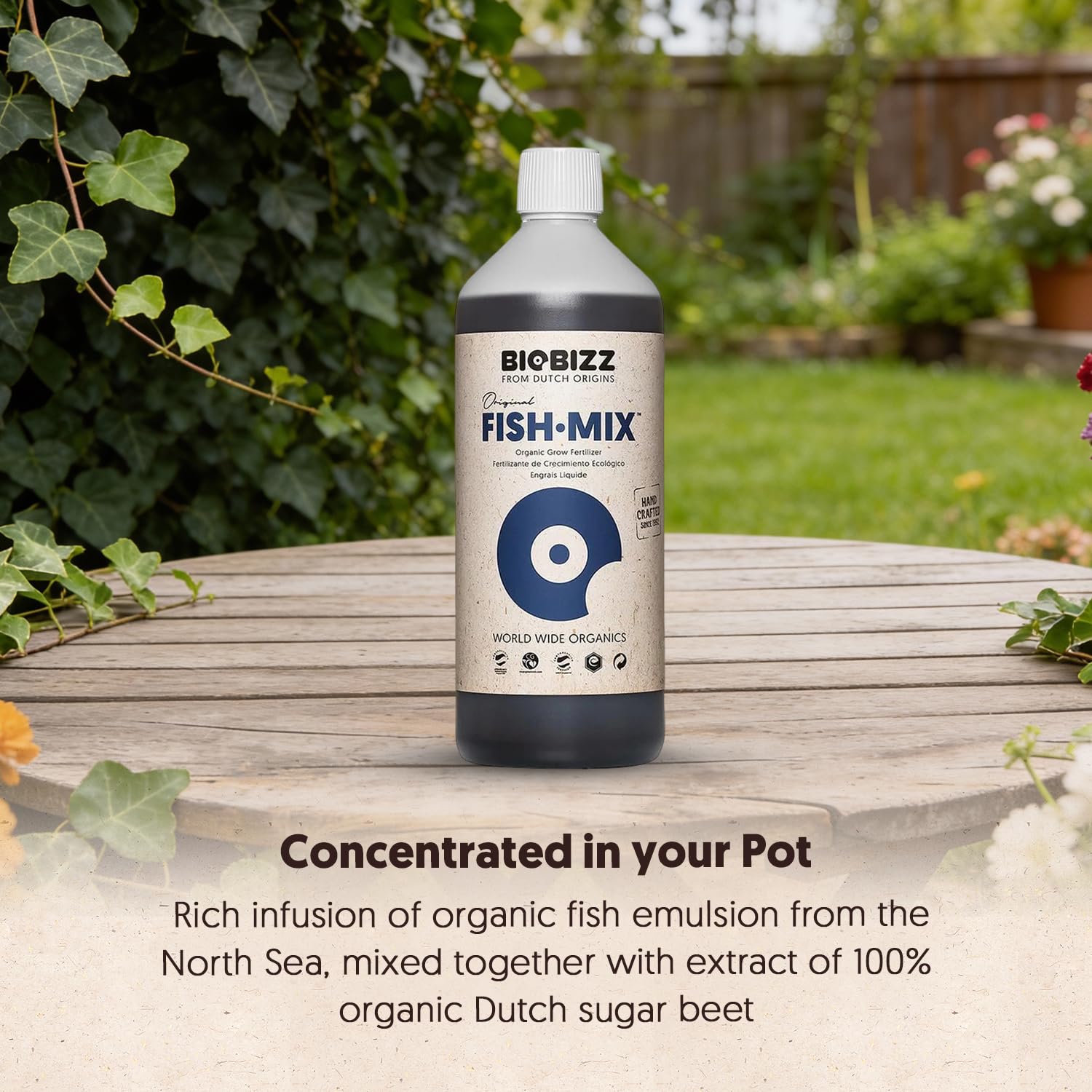 Amazon.com : BioBizz 1L Fish-Mix Organic Liquid Fertiliser