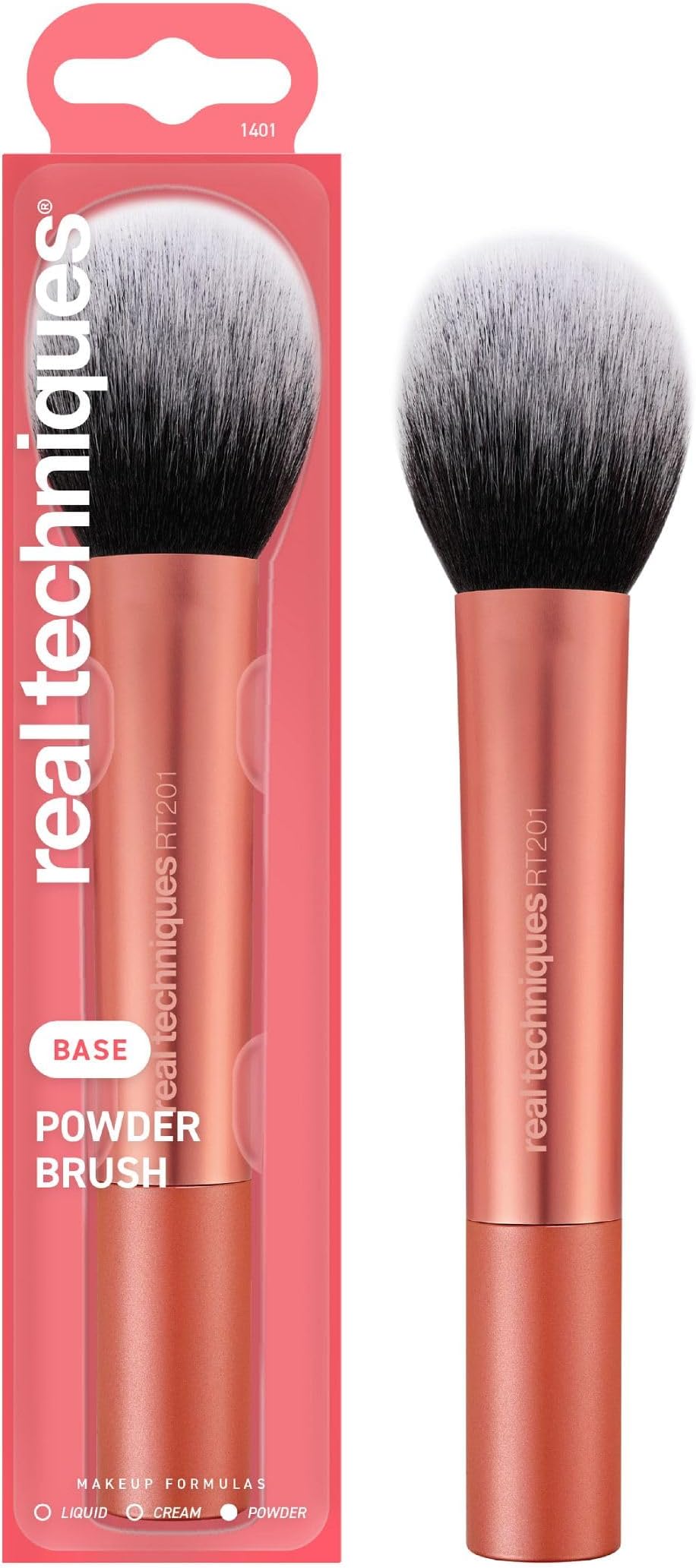 Ultra Plush Powder Makeup Brush, For Setting Powder, Bronzer, & Blush, Sheer, Buildable Coverage, Large, Fluffy Powder Brush, Vegan, Cruelty-Free & Synthetic Bristles, 1 Count