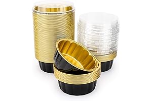 Beasea Disposable Foil Ramekins with Lids: Your Culinary Canvas for Exceptional Bites