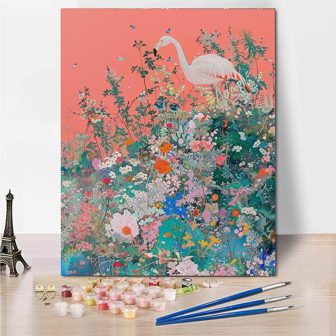RNXAOPEN Dipingere con i Numeri Bambini, Passatempo per Adulti Kit Lavoretti Creativi per Bambini, Paint by Numbers Idee Regalo Bambina Bambino, Giochi Creativi Giochi Bambina name 70x95cm 5879-2
