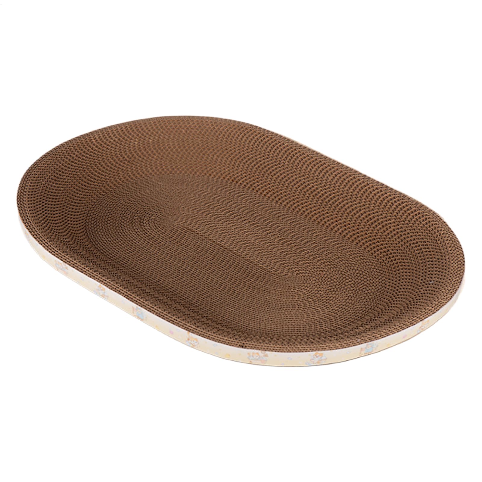 Cardboard Cat Scratching Board | Comfortable Breathable Corrugated Cardboard Pet Accessories, Comfortable Scratching Pad for Cats - For Living Room, Bedroom and Indoor Use