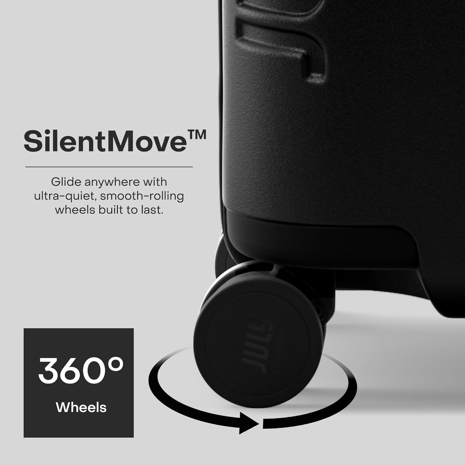 Carry On Essential - 20" Airline Approved Carry On Luggage with Wheels, Travel Suitcase for Men & Women - Premium Rolling Suitcase, TSA Lock, Polycarbonate Shell, Spinner Wheels - Charcoal