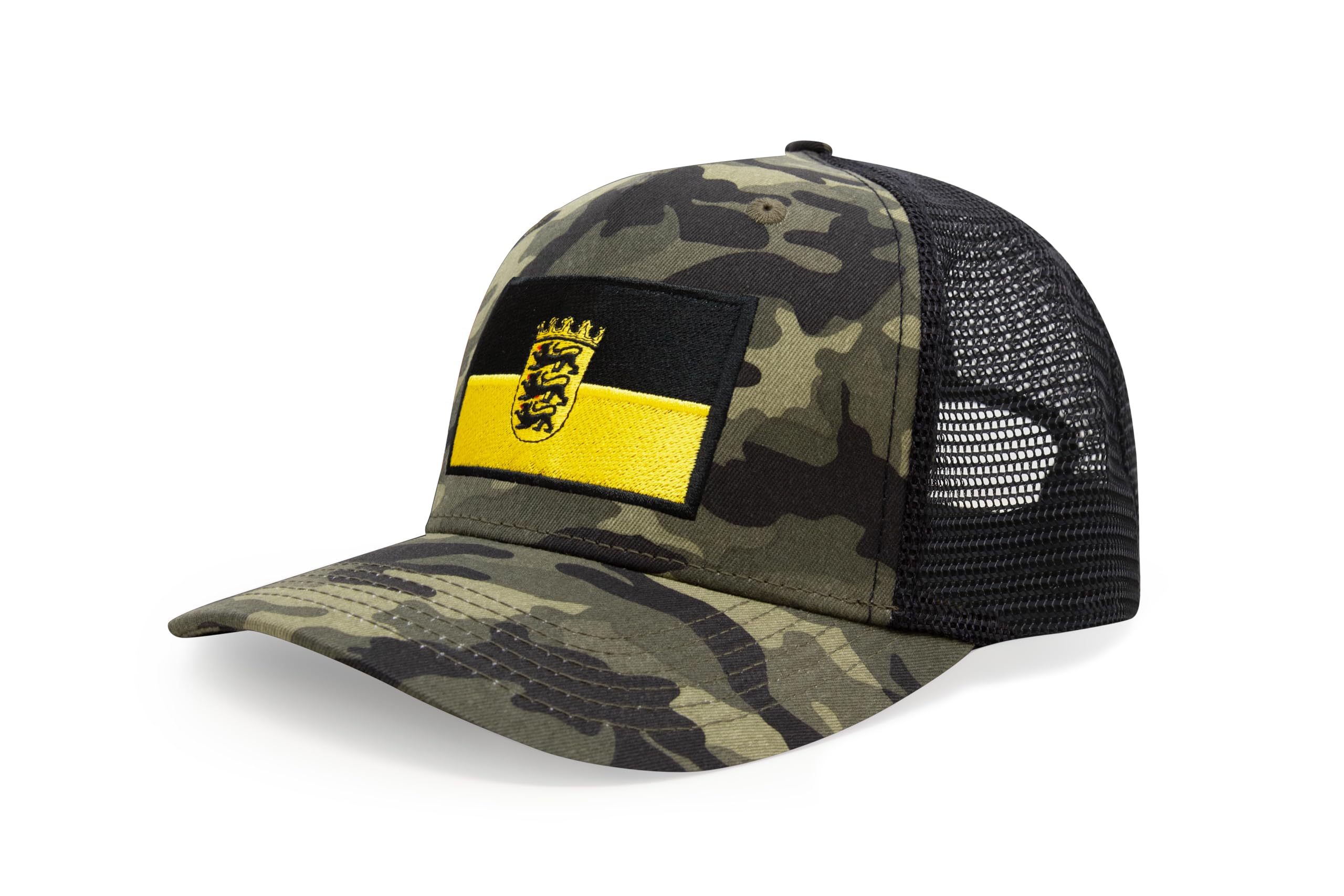 International Tie State Hat for Men and Women, Adjustable Snapback Trucker Baseball Cap with Embroidered Patch