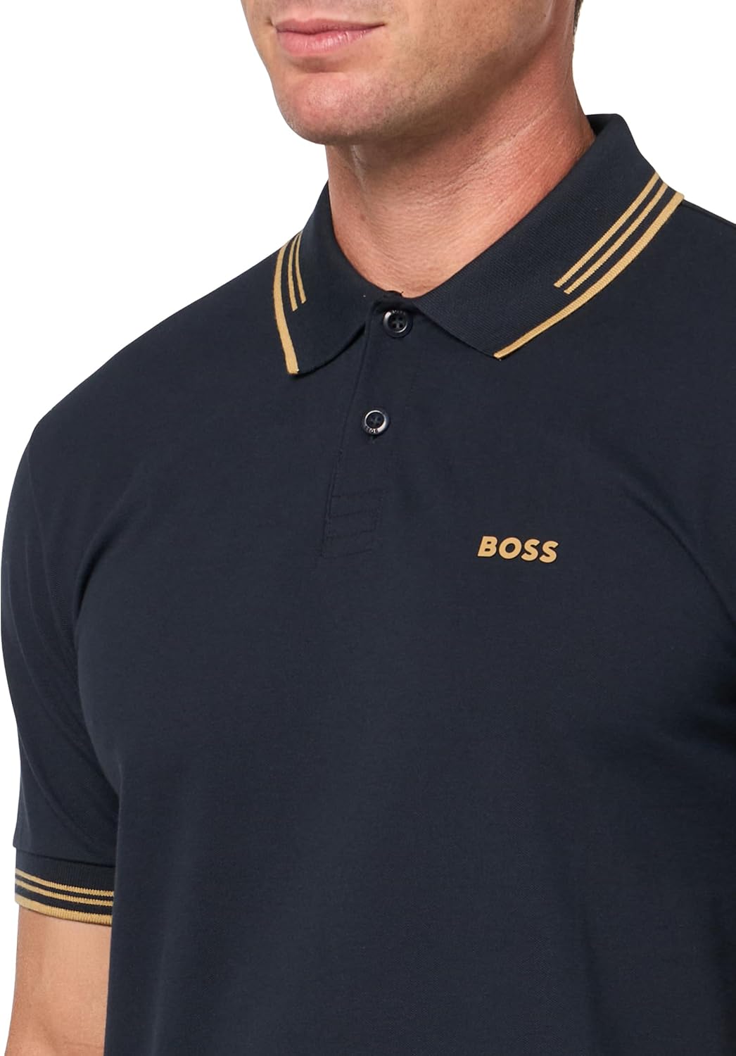 BOSS Men's Paul Modern Essential Polo - Image 3