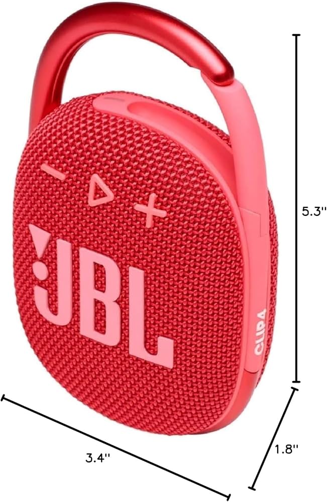 ミ*ー様 supreme JBL Clip 4 レッド Amazon.com: JBL Clip 4 Portable Bluetooth Speaker Bundle with