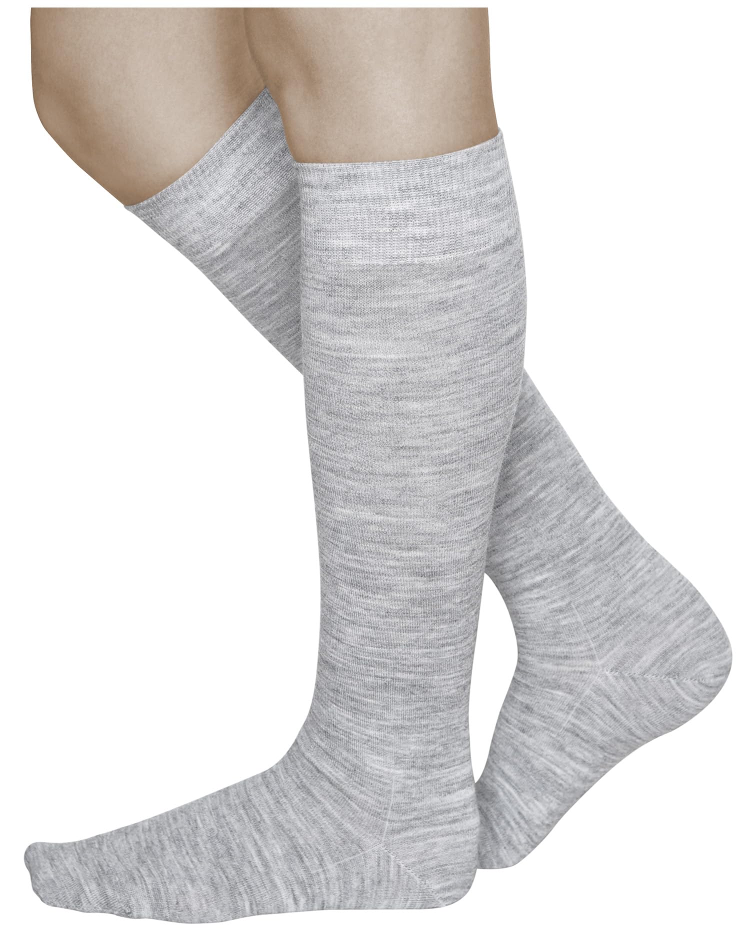 VITSOCKS Podkolanówki z WEŁNY MERINO 80% Damskie Ciepłe na Zimę Wysokie Skarpetki do Kolan