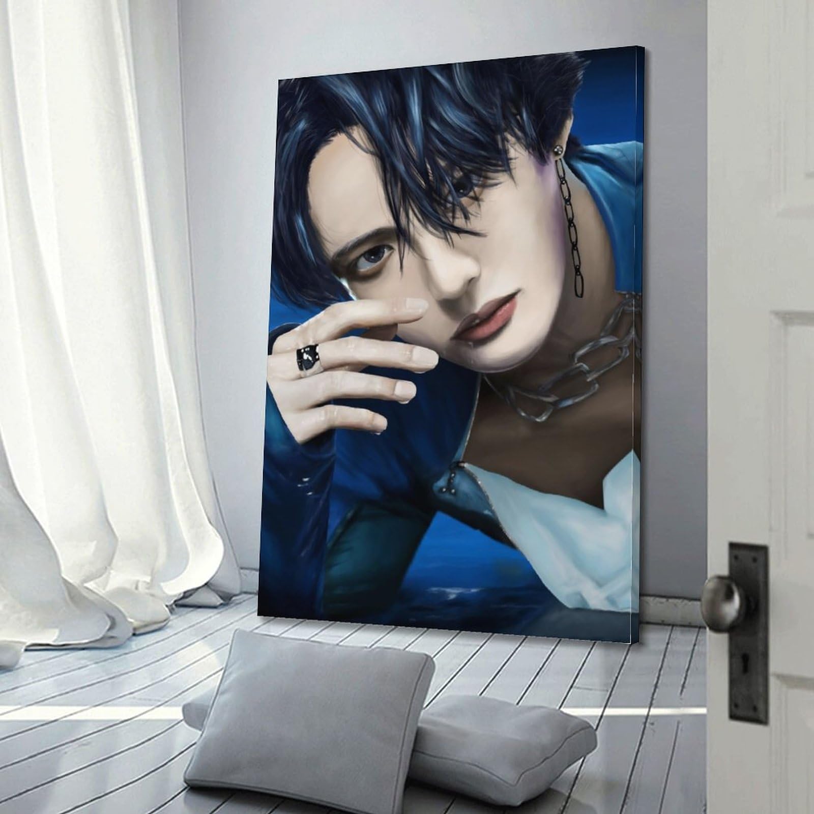 Poster Mural Alizee Singer Français - Art Mural - Impression Sur Toile - Décoration De Chambre - 60 X 90 Cm