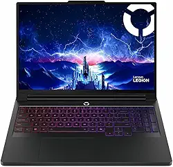 Lenovo Notebook para jogos Legion Pro 7 16IAX10H 83F5001RUS de 16 polegadas - WQXGA - Intel Core Ultra 9 275HX - 64 GB - SSD de 2 TB - Teclado inglês - Eclipse preto