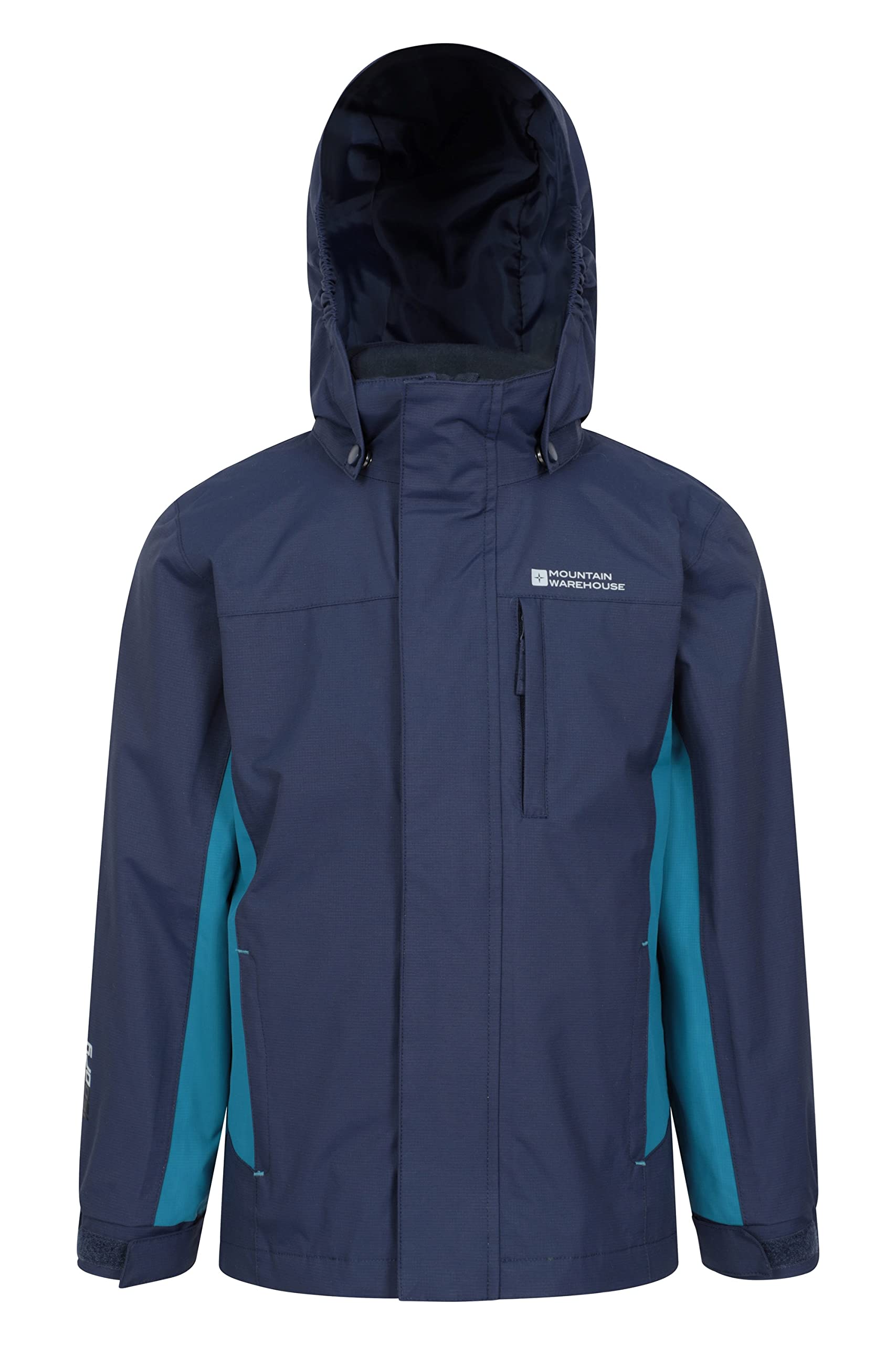 Mountain Warehouse Veste Enfant Fille Garçon 3 en 1 Intérieur Polaire Amovible Capuche Cannonball