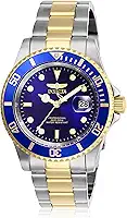 Relógio masculino de quartzo Pro Diver com pulseira de aço inoxidável