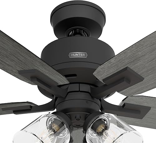 Miniatura 9 de Hunter Fan Company 52429 Gatlinburg - Ventilador de techo, color negro mate