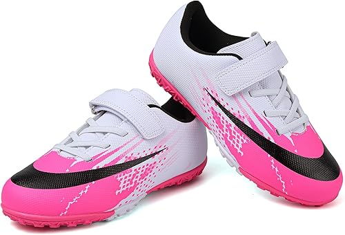 Tacos de fútbol para niños y niñas, zapatos deportivos para interiores y exteriores, TF
