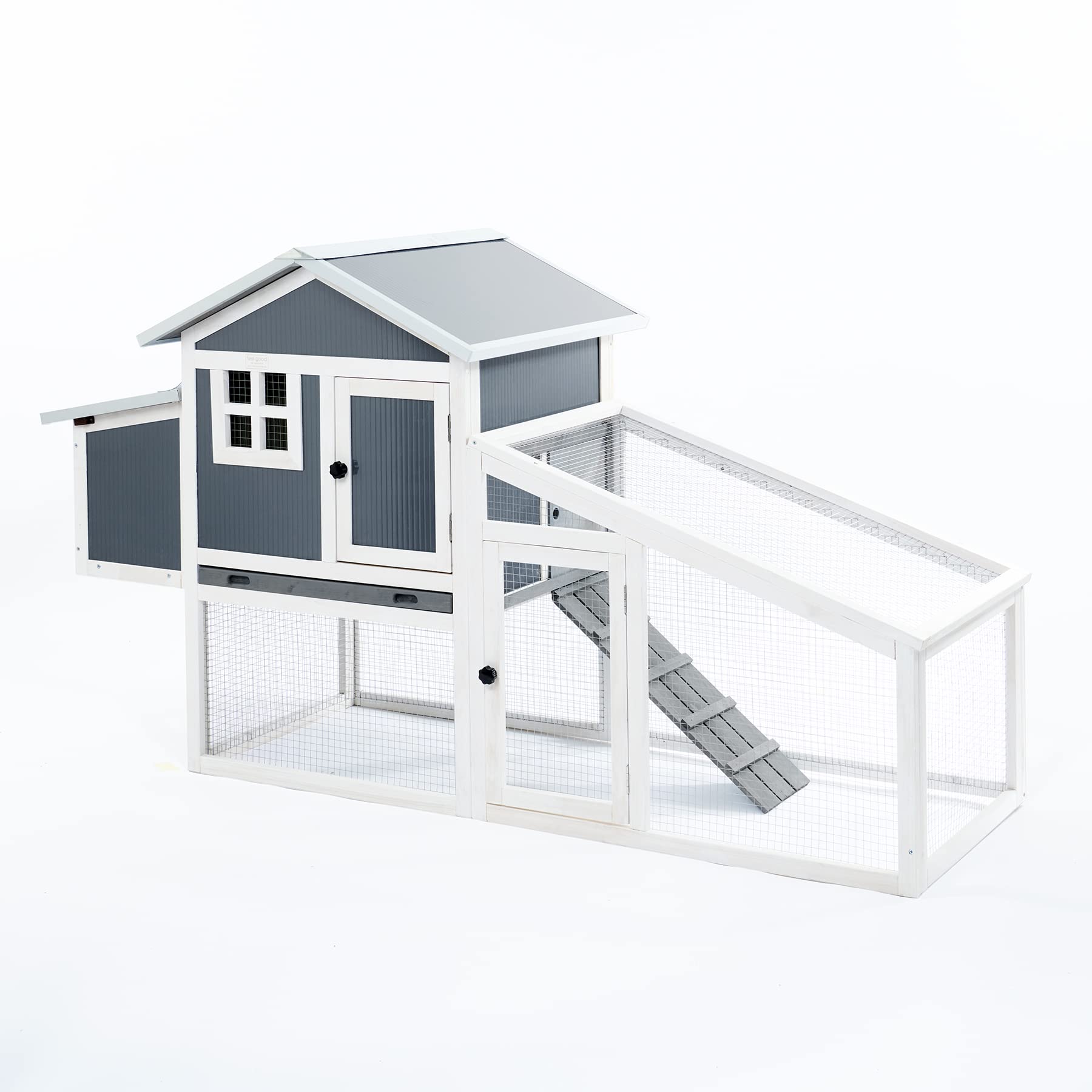 Buy FeelGoodUK Windsor Plastic Chicken Coop and Run Nestbox Ventilation