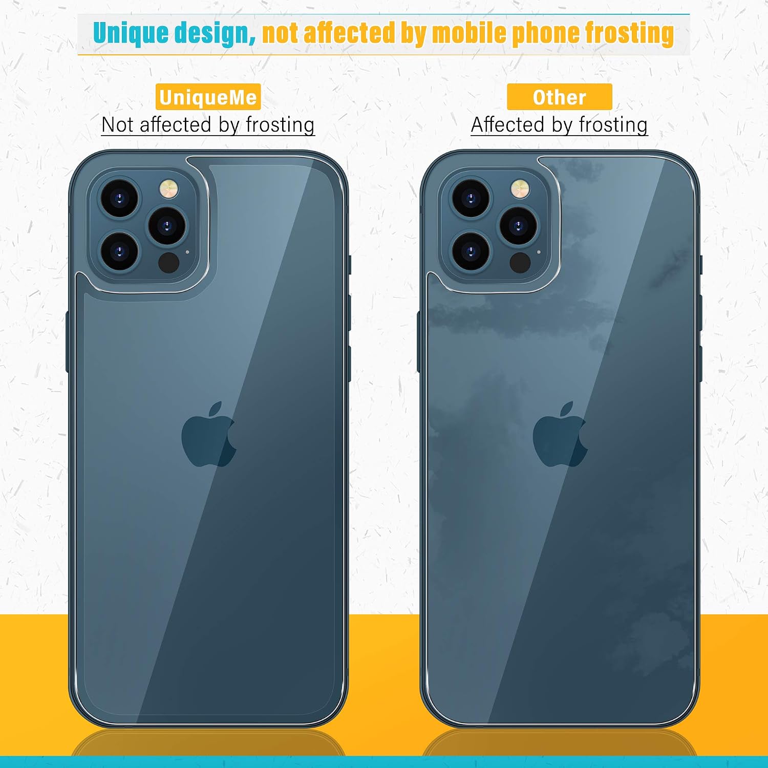 UniqueMe [2+3 Pack] Compatible with iPhone 14 6.1-inch Privacy Screen Protector Tempered Glass and Camera lens Protector, [Easy Installation Frame] Bubble Free