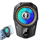 WRADER Phone Cooler for Gaming with Type-C Cable, Portable Mobile Cooling Fan Gadget for Long Filming and Live Streaming (Black, ABS Body, SL16 Model) gallery image