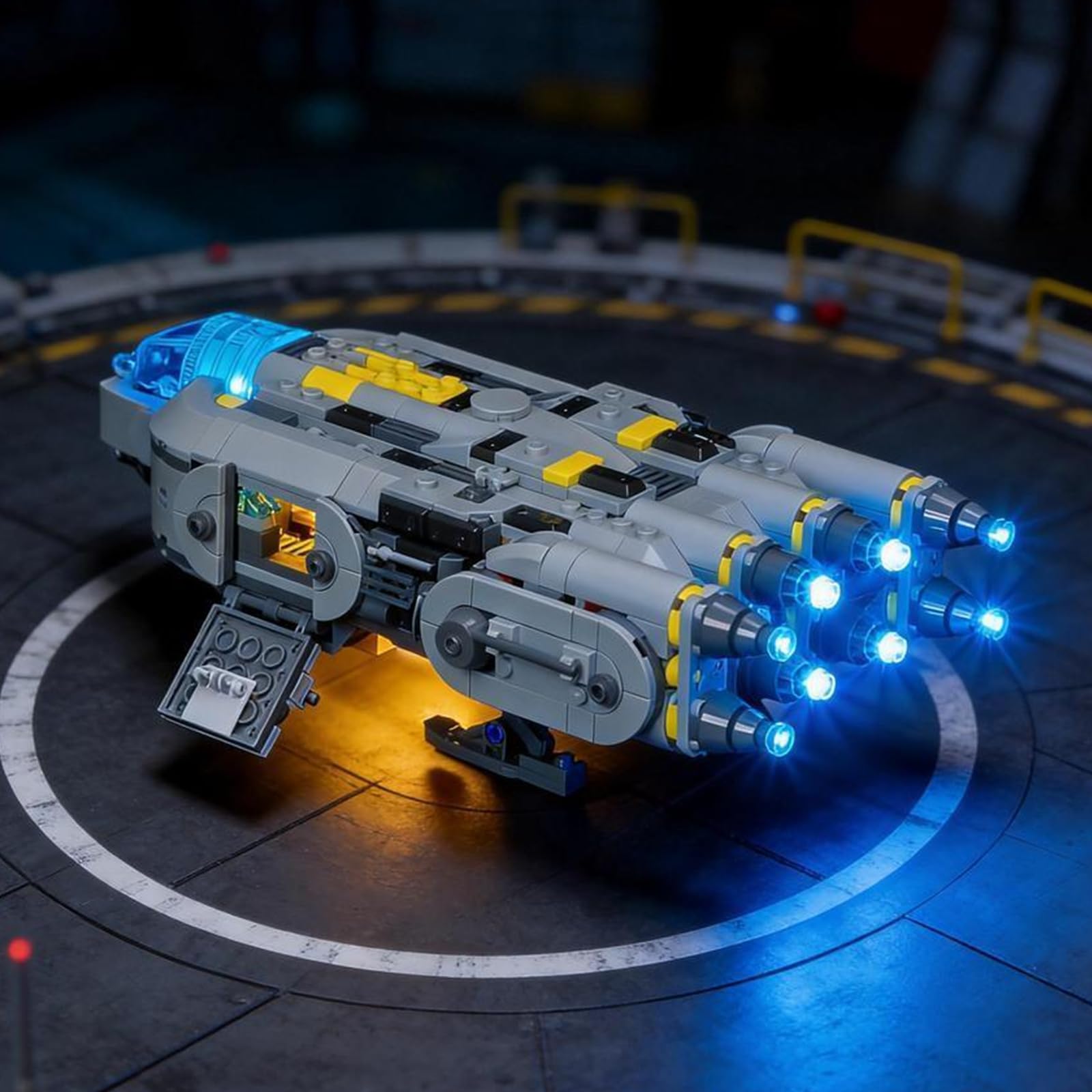 BRIKSMAX 2.0 Light Kit Compatible with Lego Star Wars Anzellan Starship 75445 Building Sets - Original LED Lighting Kits (Accessories Only) for Display, Gifts & Collectors