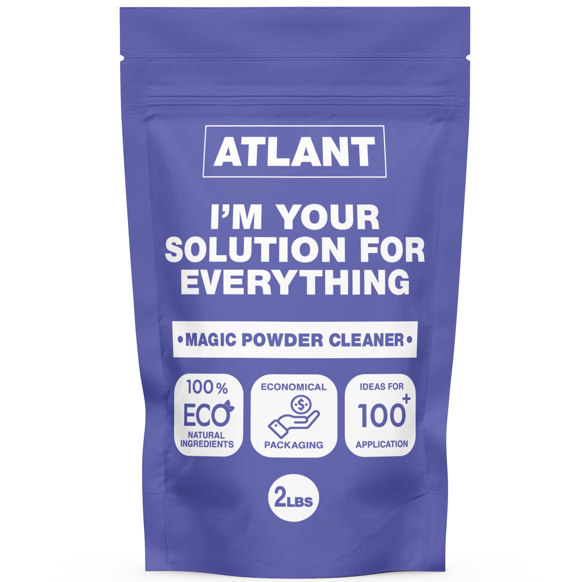 Stain Remover & Brightener Unscented (32 Oz) Magic Powder Oxygen Bleach Color Safe Active Wear Odor Eliminator Baby, Laundy and Kitchen Essentials (1 pack)