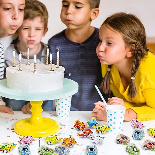 Miniatura 6 de Paquete de 78 mini autos para niños de 3 a 5 años juego de vehículos a granel para regalos de fiesta de niños juguetes de viaje premios de aula caja