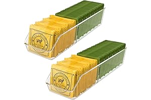 MaxGear Fancy Storage Bins for Kitchen Counter Organization