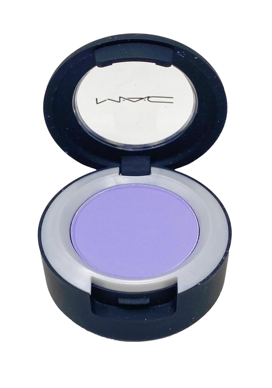 MAC Powder Kiss Soft Matte Eye Shadow - Such A Tulle (Light periwinkle blue) .05 Oz / 1.5 g