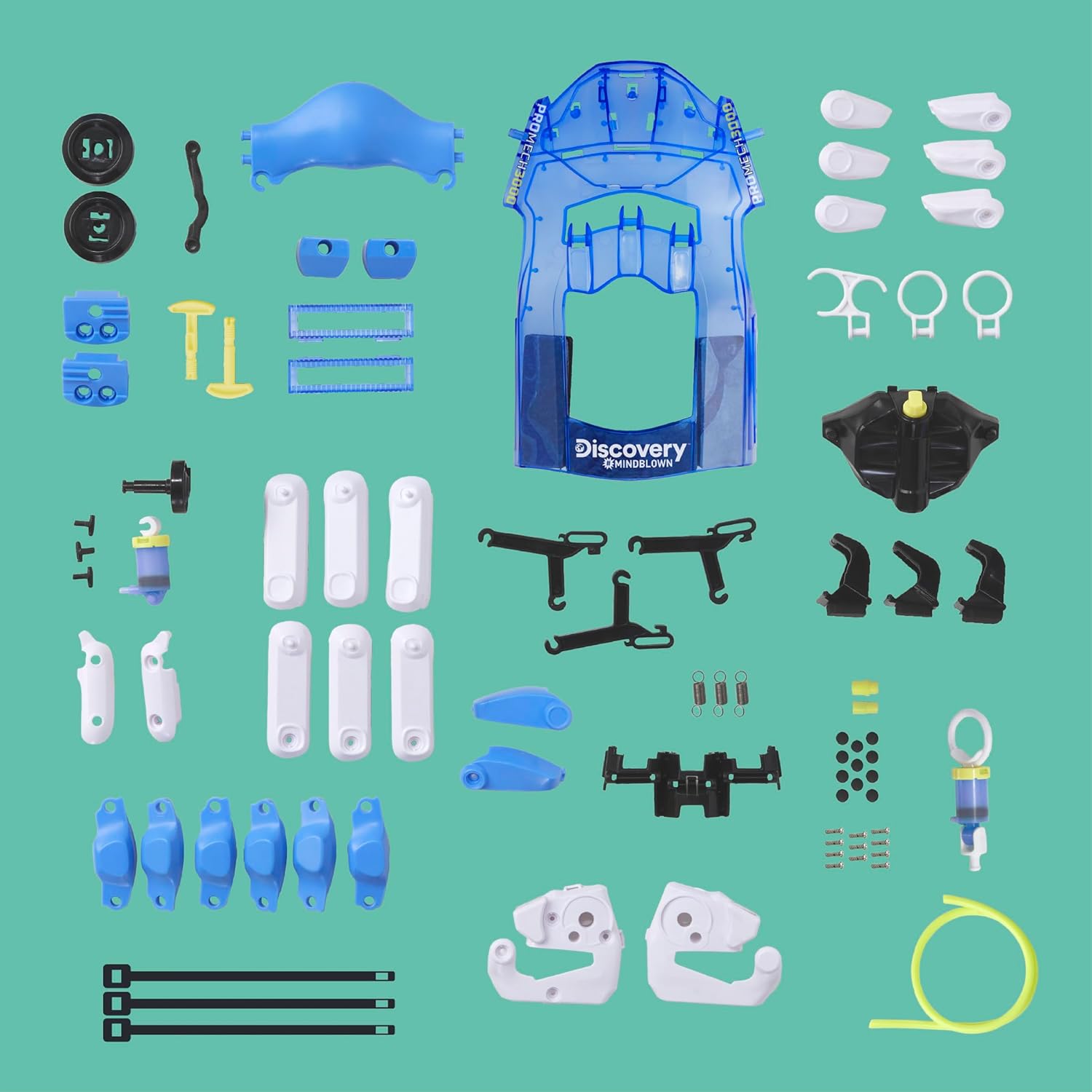 Discovery Bionic Hand Robotics Kit – 87-Piece DIY STEM Toy for Kids| Build Your Own Wearable Robotic Hand| Hydraulic Cyborg Superhero Toy| Science & Engineering Model Kit| Boys & Girls Gift Ages 8+