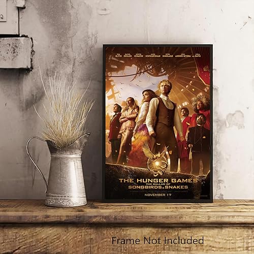 Miniatura 6 de Kerry Dober - Póster de película The Hunger Games The Ballad of Songbirds & Snakes, decoración de pared, póster para estética de habitación, póster