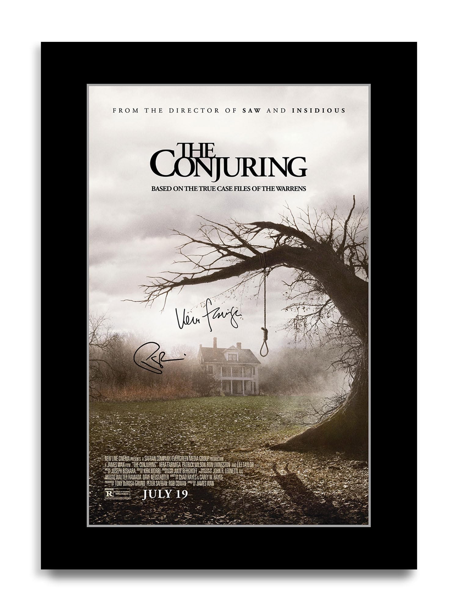 HWC Trading The Conjuring Gifts Printed Poster Signed Autograph Picture for Movie Memorabilia Fans (ID-003867) - A4 Print Only