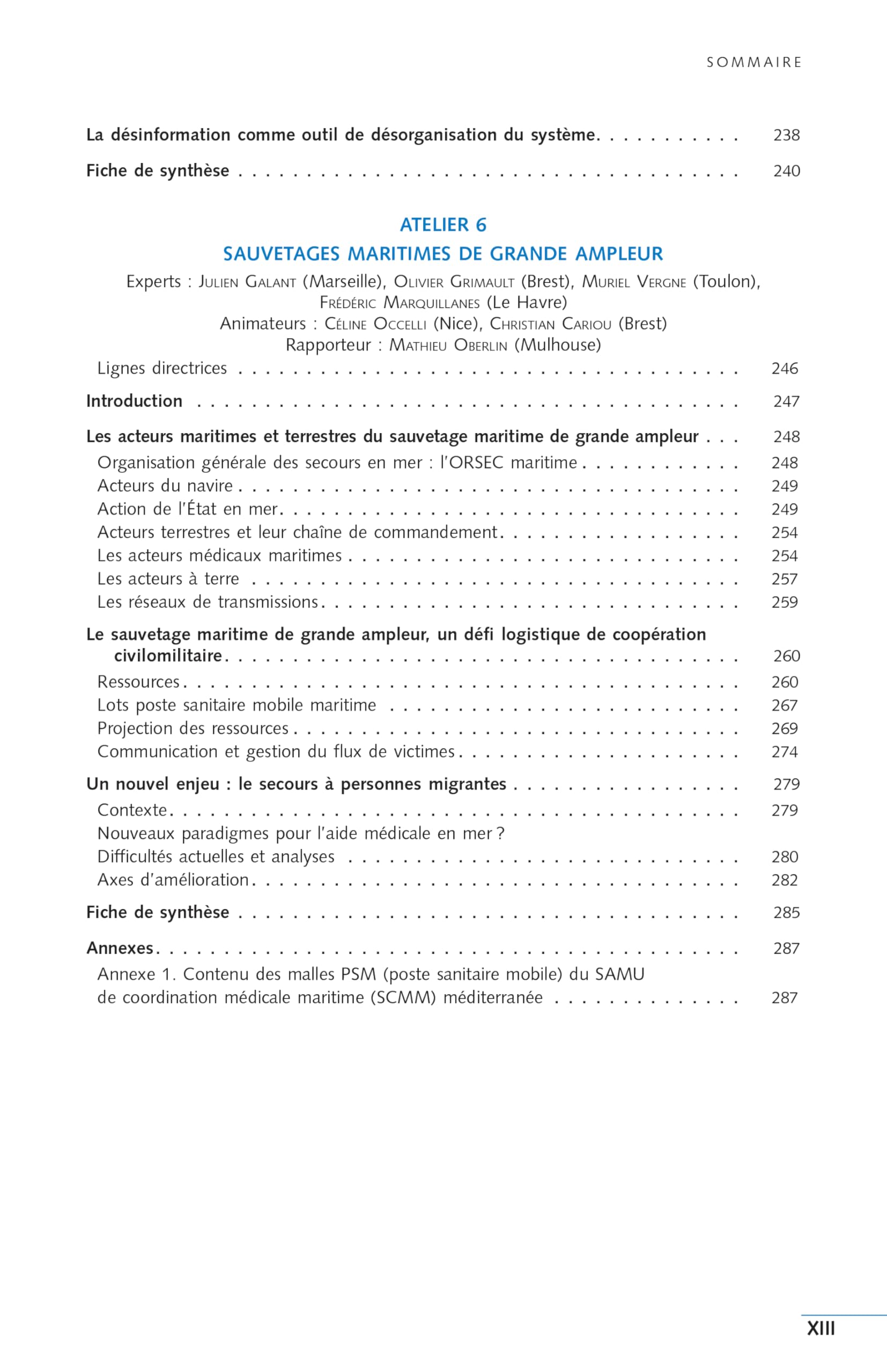 Se préparer et faire face à l'exceptionnel