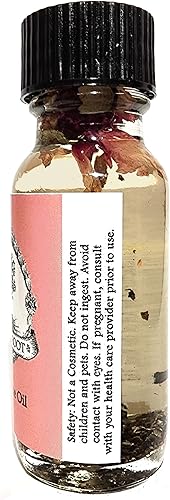 Miniatura 8 de Buena fortuna Aceite 1/2 oz o la abundancia, Bendiciones Curación & Wishes Wiccan Pagan Hoodoo CONJURE