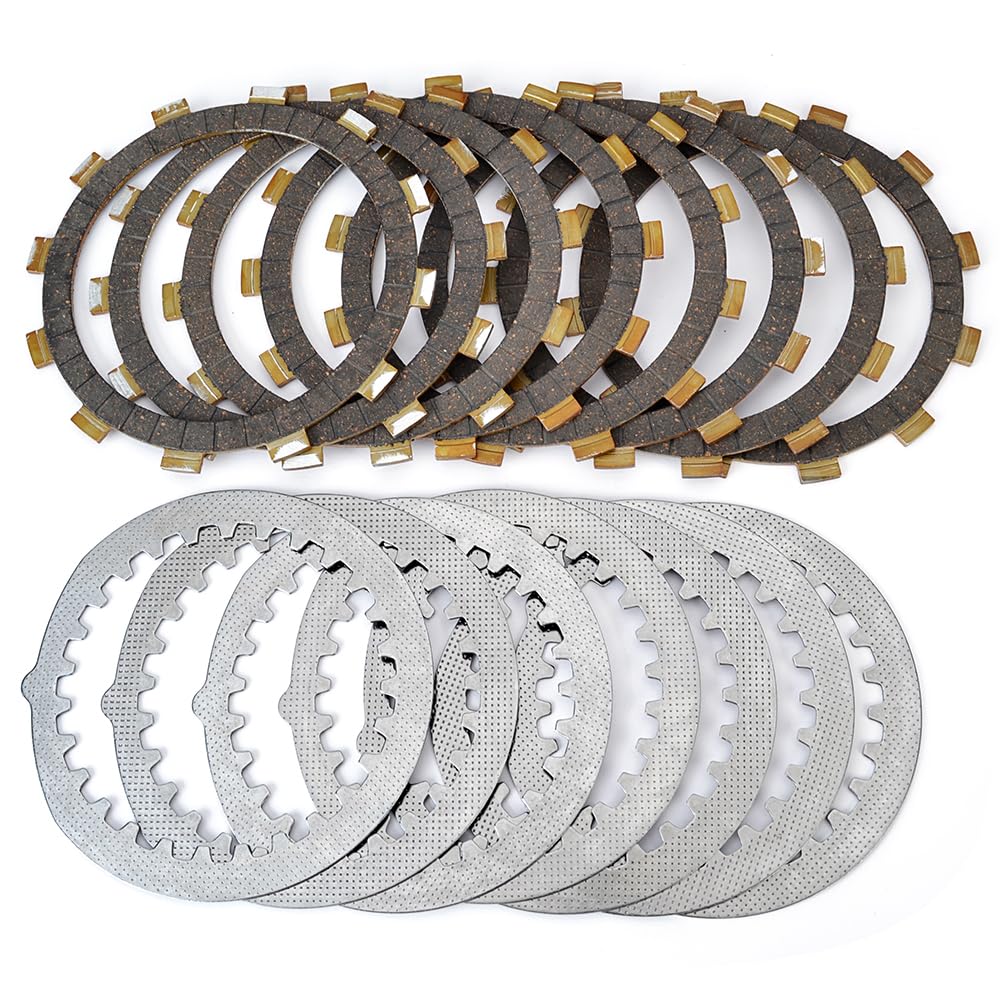 TERAM LOISIRS Kit Disques garnis + lisses Embrayage Compatible pour Yamaha XJ 600 (54KW) (37KW) à partir de 1986 NEUF FRANCE