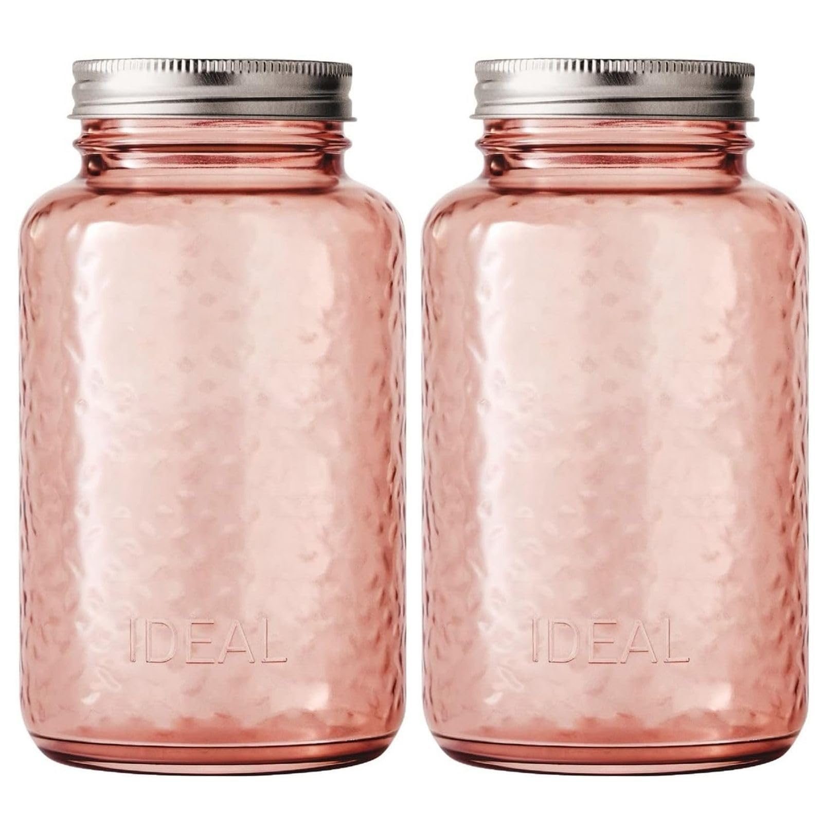 Amazon.com: Bexter 1-Pack 32 oz Rose Pink Mason Jar – Made in USA
