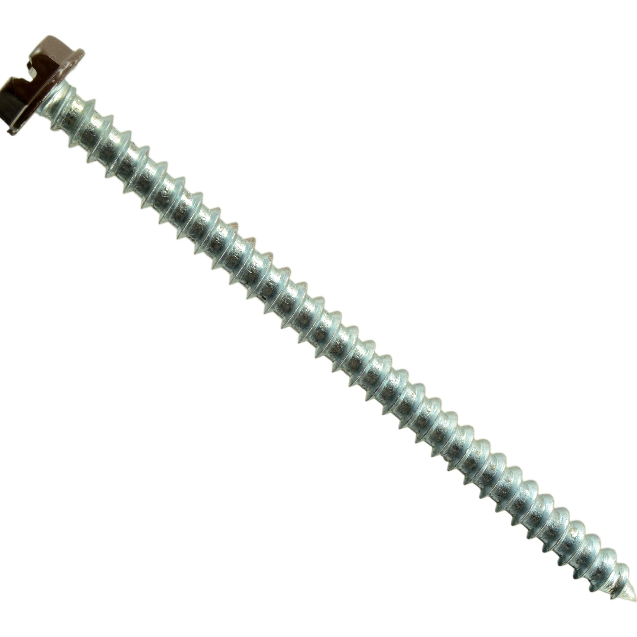 Vis tôle marron 503529 Fermeture difficiles pour fixation bois et métal