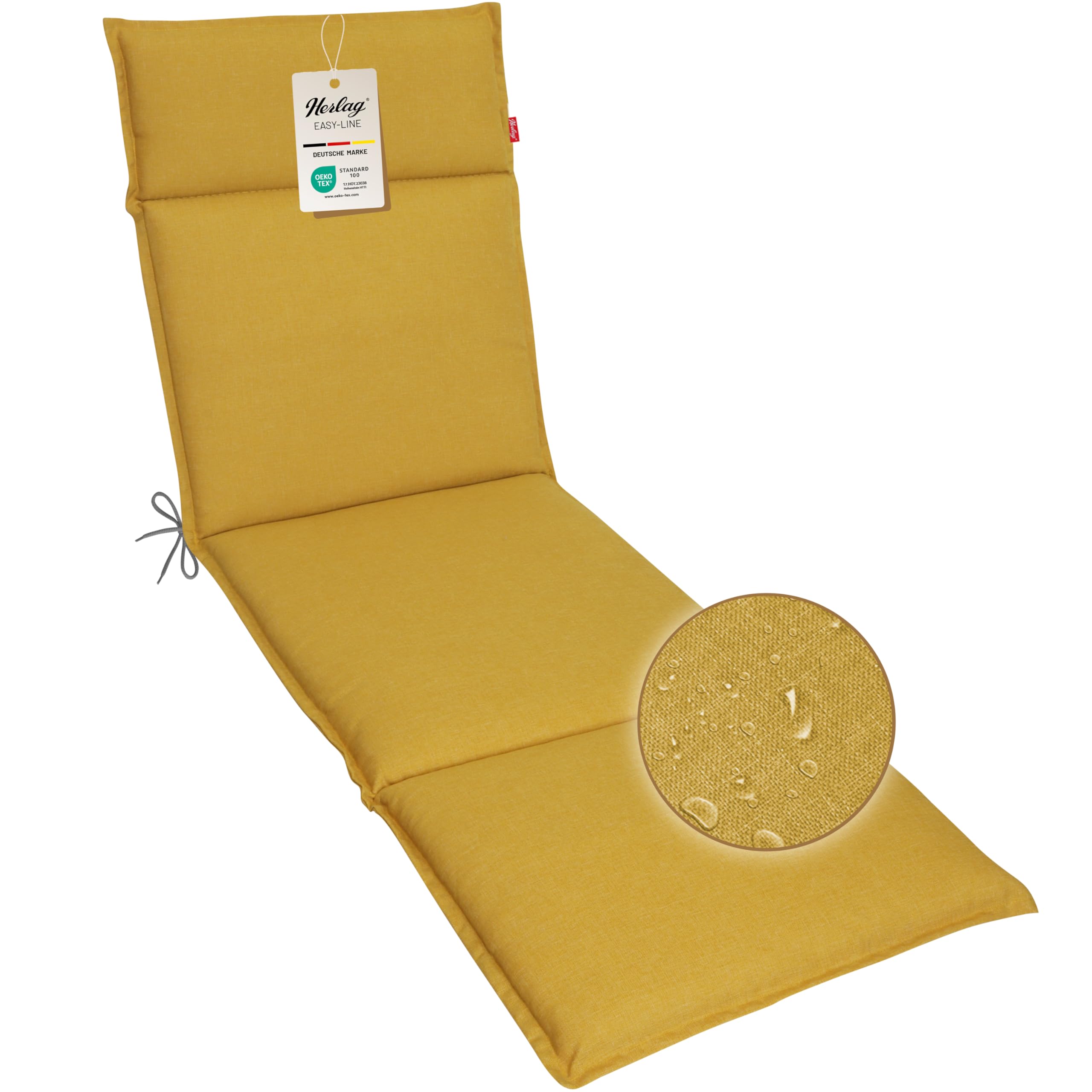 Herlag Gartenstuhlauflage Bea Gartenmöbelauflage mit Fleckschutz Stärke 4,5cm