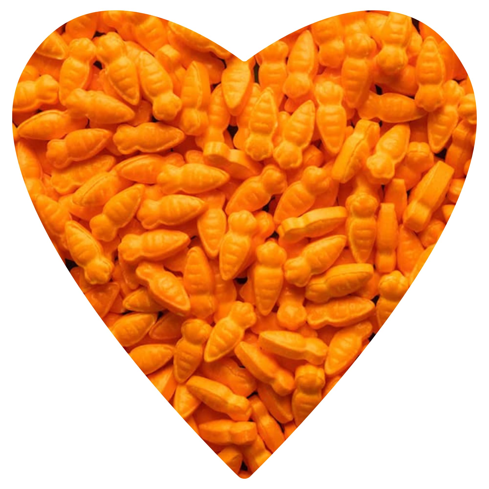 COOL MOM SPRINKLES Easter Sprinkles (4 oz.) – Themed Sprinkles for Decorating Easter Cakes, Cupcakes, Cookies & Desserts – Mixed in the USA/Gluten-Free (Carrots)