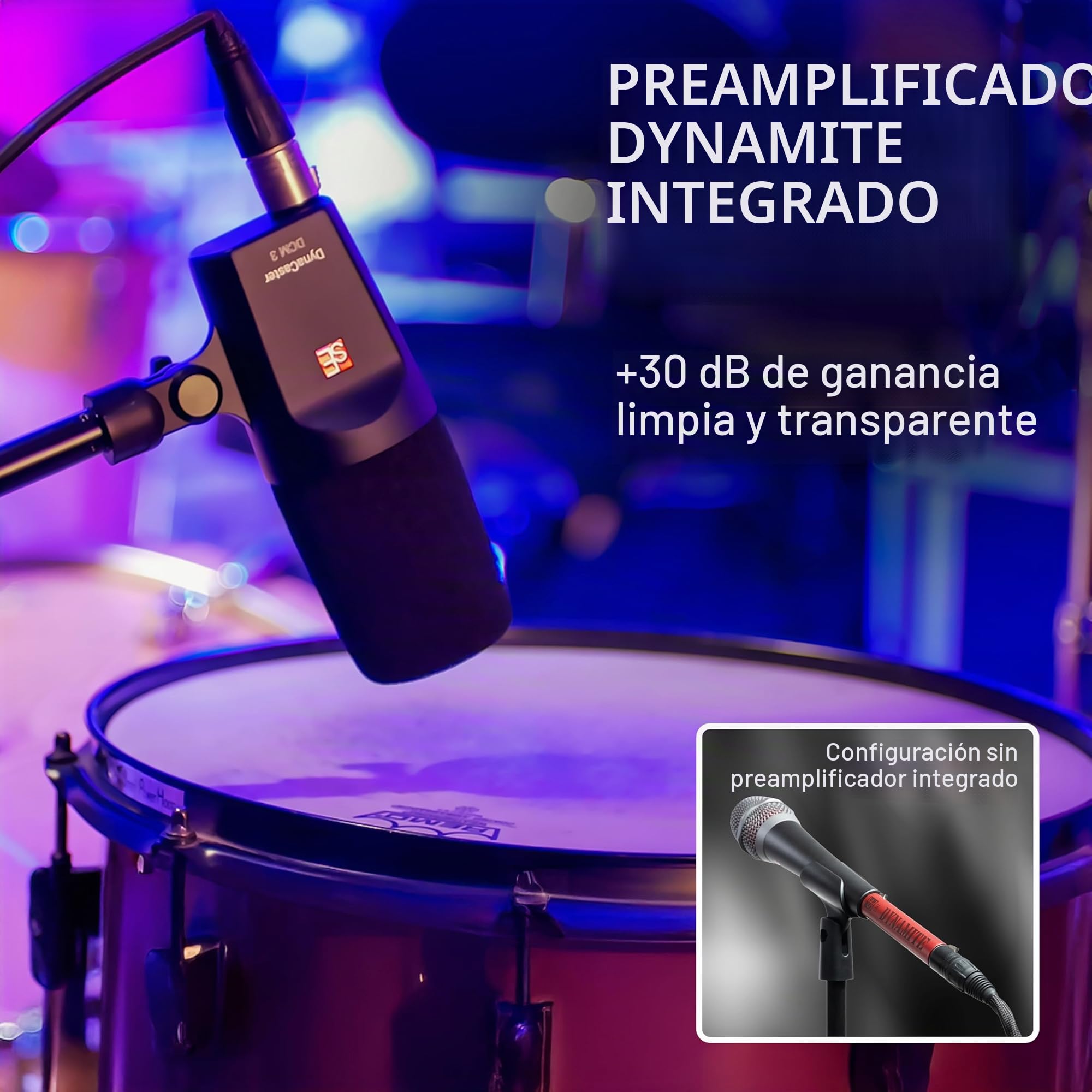 SE Electronics DCM6 Dynacaster DCM 6 - Micrófono de transmisión, Color Negro