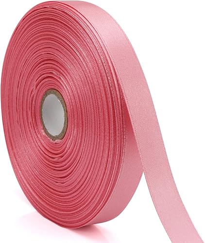 Miniatura 112 de Cinta de oro rosa de 1-1/2 pulgadas, para envolver regalos, 50 yardas, corona de fiesta de boda, costura, accesorios para el cabello, decoración