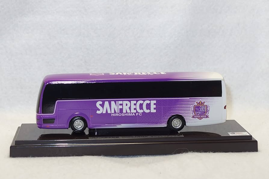 サンフレッチェ広島　三菱ふそうエアロクイーン　アドウィング　1/80 サンフレッチェ広島 三菱ふそうエアロクイーン アドウィング 1