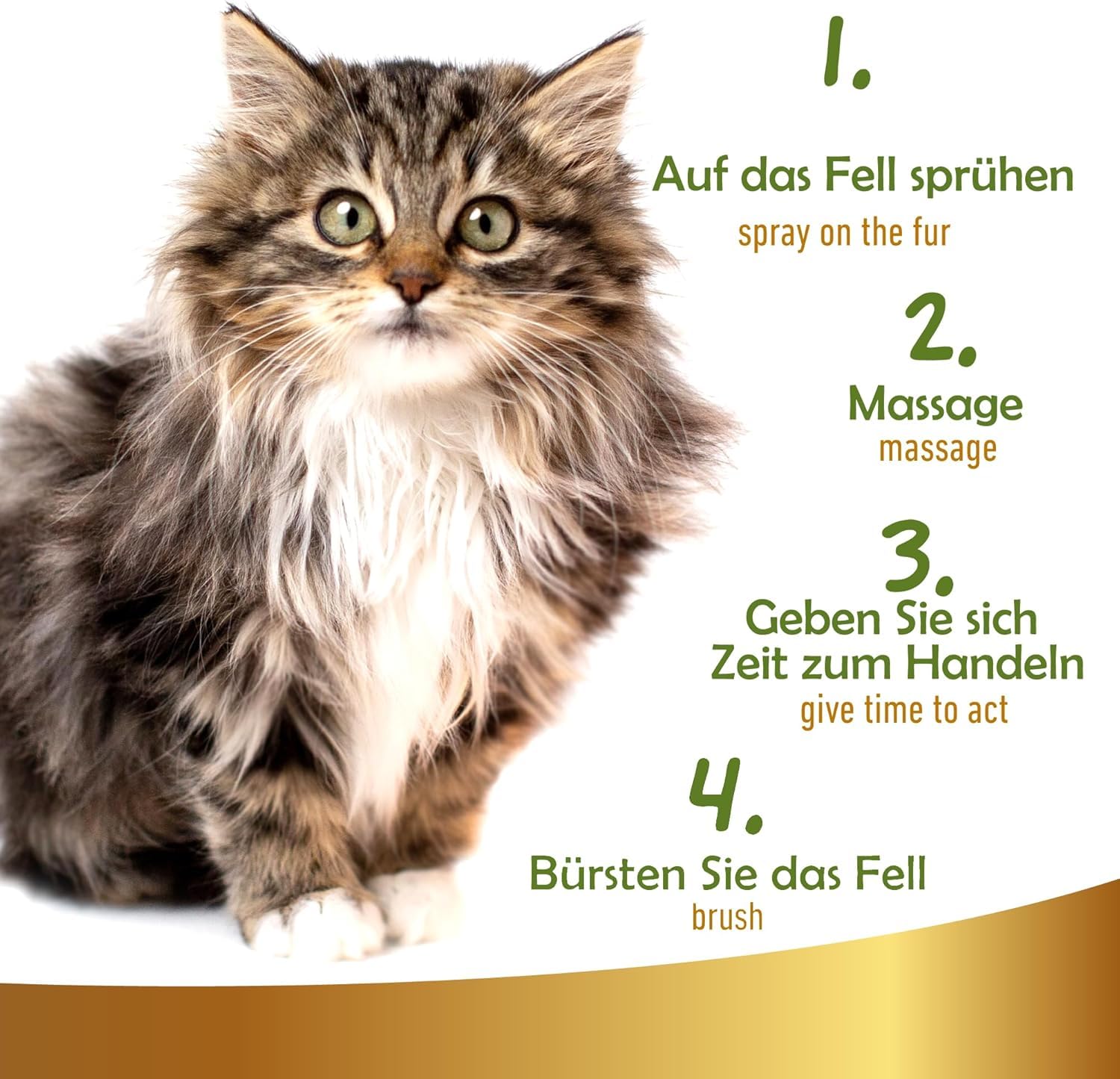 Entfilzungsspray Katze 250ml Natürliches für weiches & glänzendes Fell Deodorant ohne Ausspülen Fellpflege Katze & Katzenpflege, Für Filzplatten bei Katzen Entfernen alle Felltypen Made in Italy